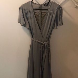Lulu’s wrap maxi dress